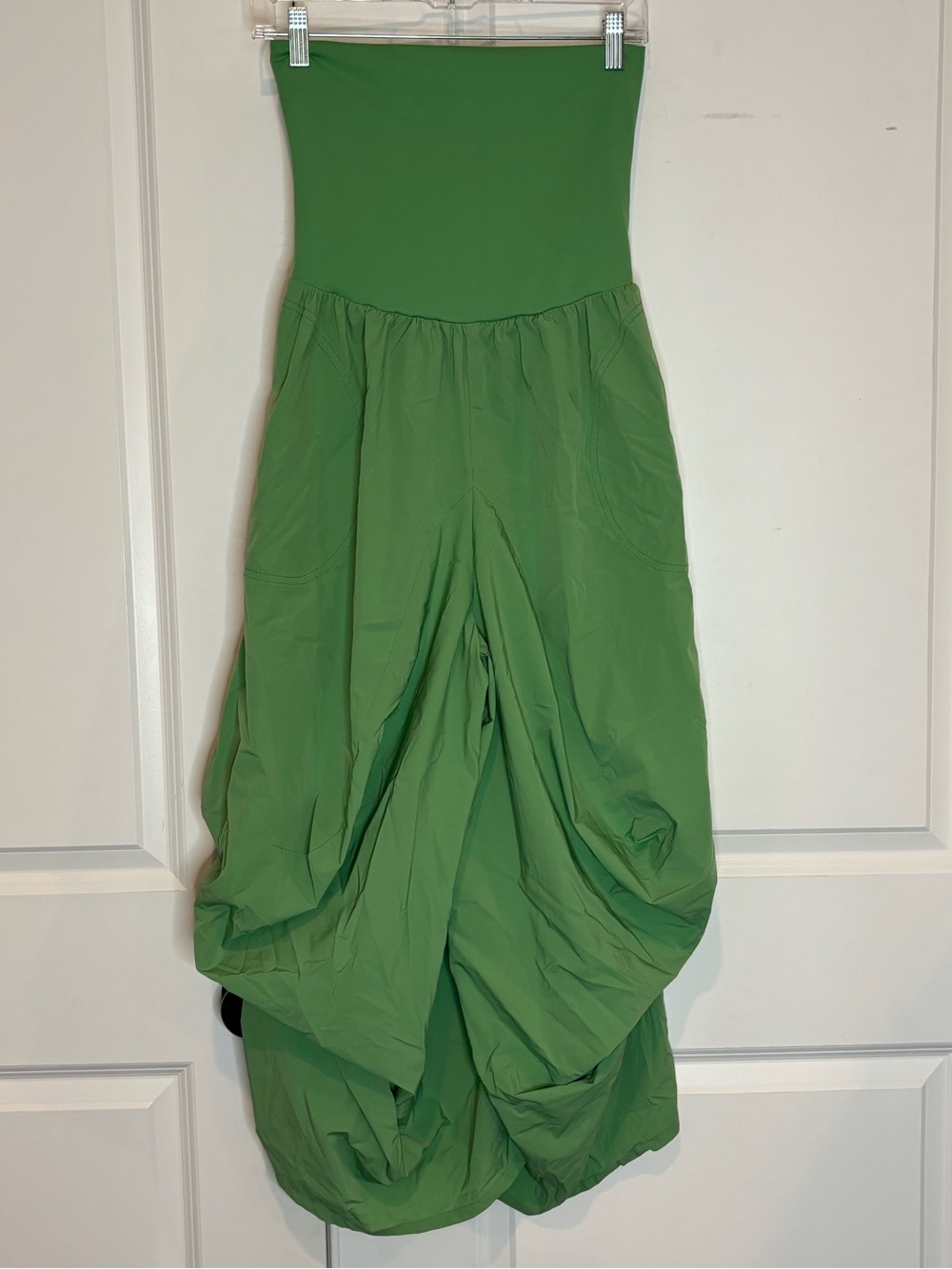 FP Movement Way Back Convertible One Piece Strapless Jumpsuit Pants Green S - Picture 3 of 13